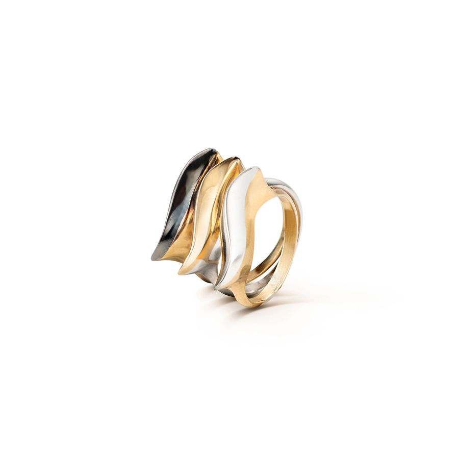 Anello 'Flame' chevalier base argento FLAME | AN1 CHEVAG BRO